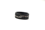 Boldness SINGLE ADULT -Exotic Black Ceramic Ring. "Natural Bold"