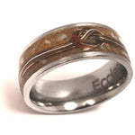 Casual - Boldness MARRIAGE Stainless Steel Ring Band for Her.