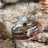 Casual - Boldness SINGLE ADULT Stainless Steel Ring "Silver Copper"