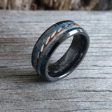 Boldness SINGLE ADULT - Exotic Black Ceramic Ring " Dream BIG "