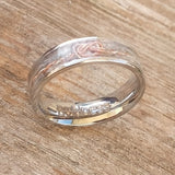 Casual - Boldness TEEN GIRL Stainless Steel Ring "Broken Ice"