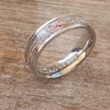 Casual - Boldness TEEN GIRL Stainless Steel Ring "Broken Ice"