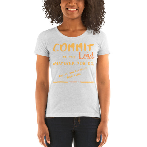 COMMITMENT - Ladies short sleeve t-shirt